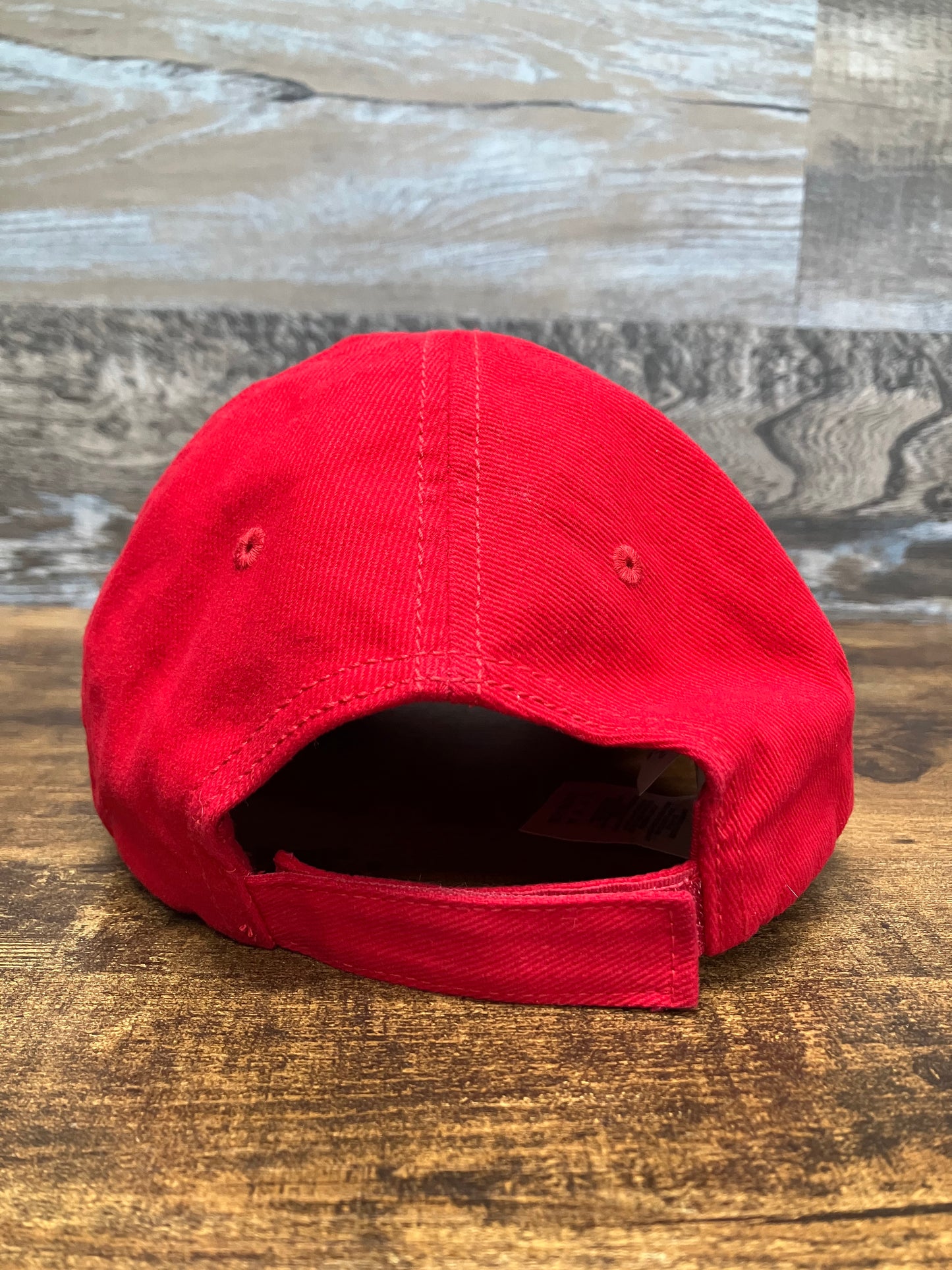 OS-Balenciaga Gothic brim Logo Hat