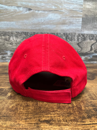 OS-Balenciaga Gothic brim Logo Hat