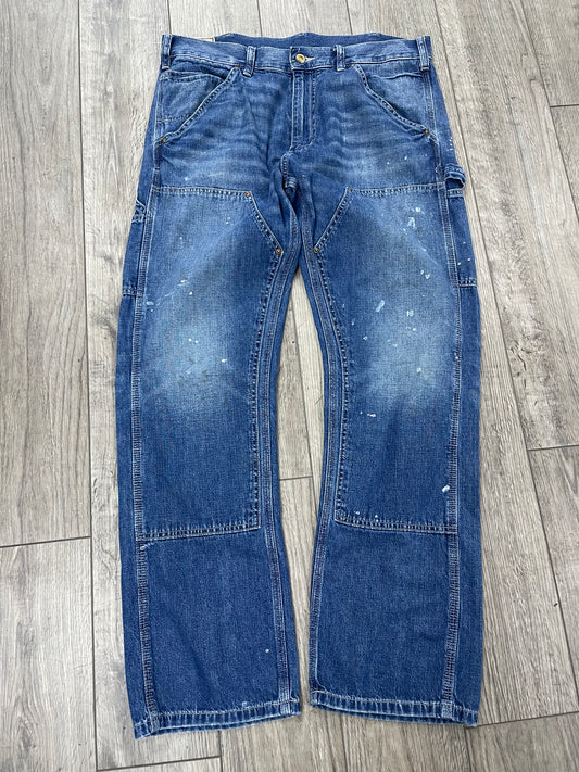 34-Polo Ralph Lauren Paint Splatter Double Knee Pants