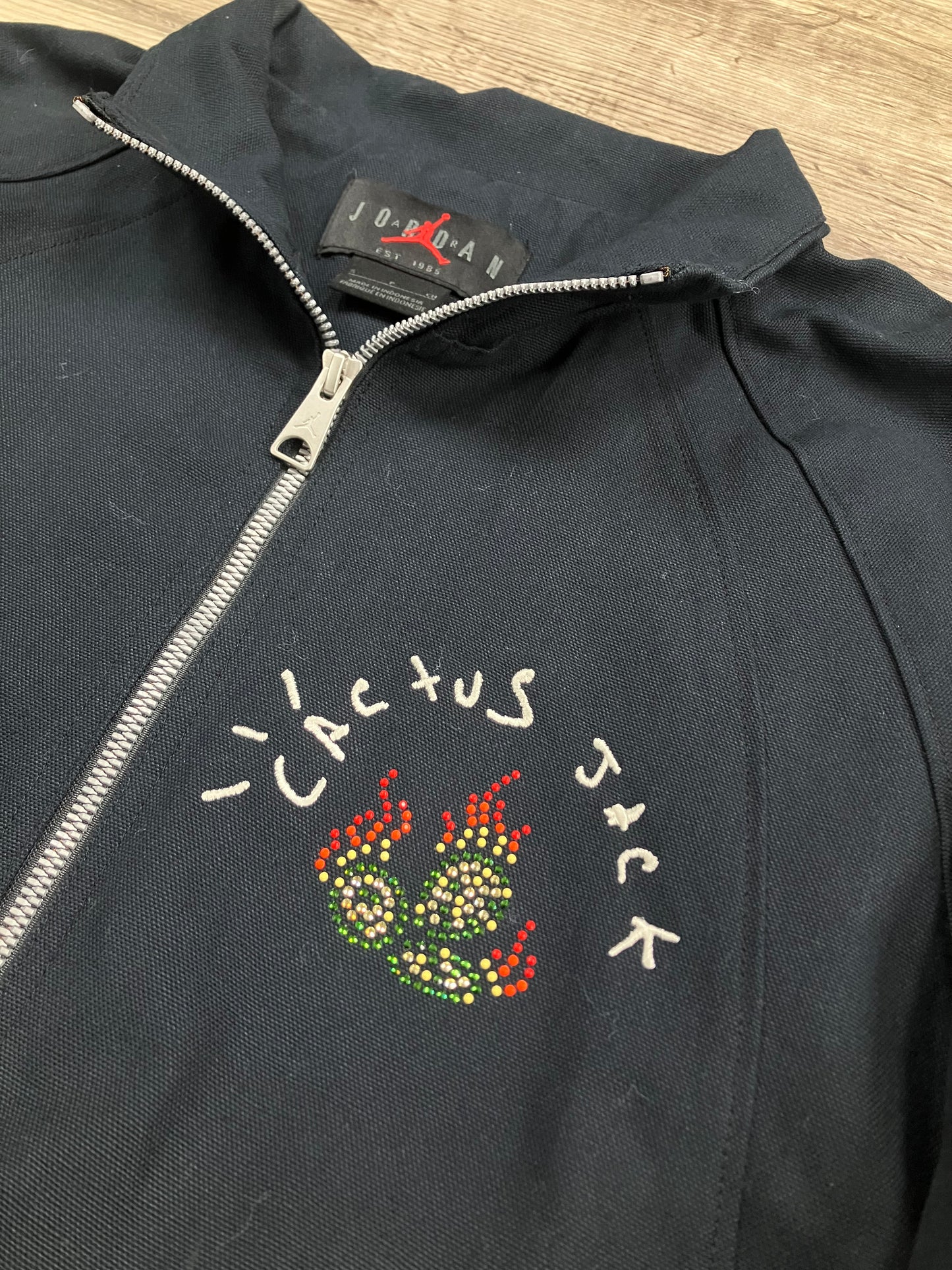 S-Cactus Jack Jordan RhineStone Jacket