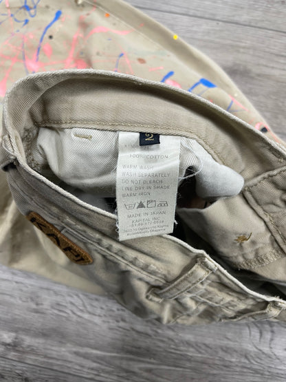 29-Kapital Paint Splatter Beige Pants