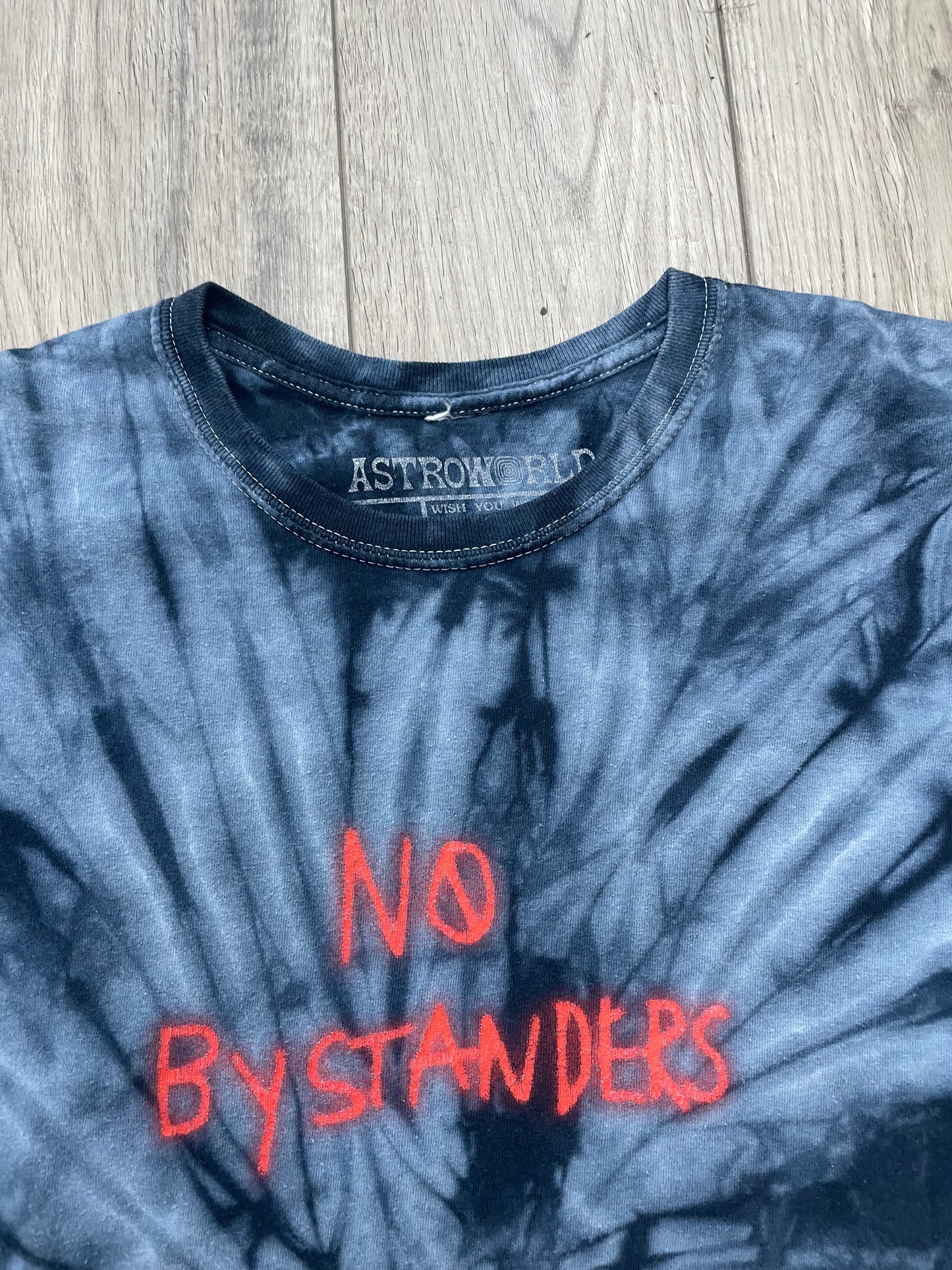 L-Travis Scott No Bystanders Tie Dye Tee