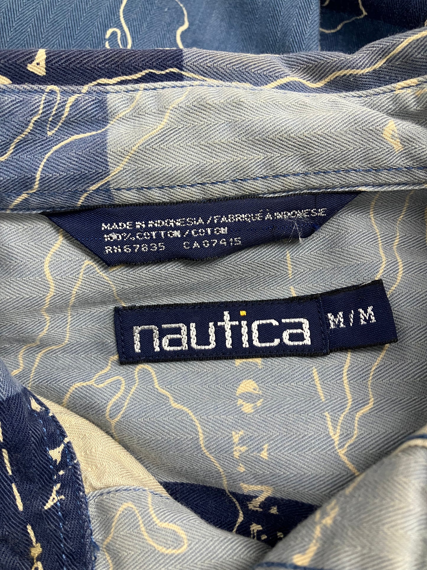 M-Nautica map Button up