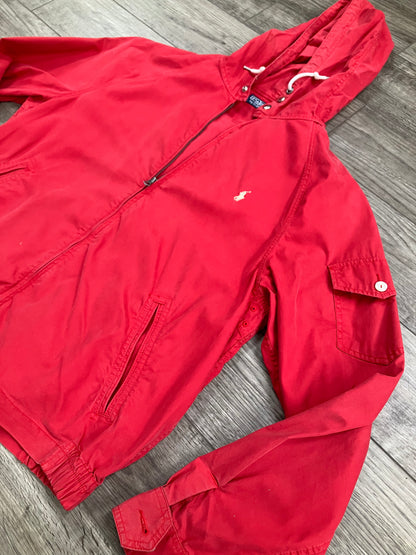 XL-Polo Red Zip Up Jacket