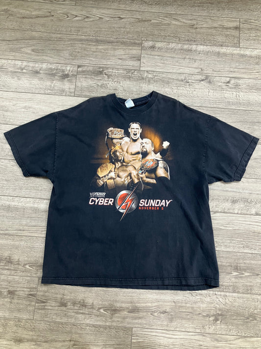 3XL-WWE Cyber Sunday Tee