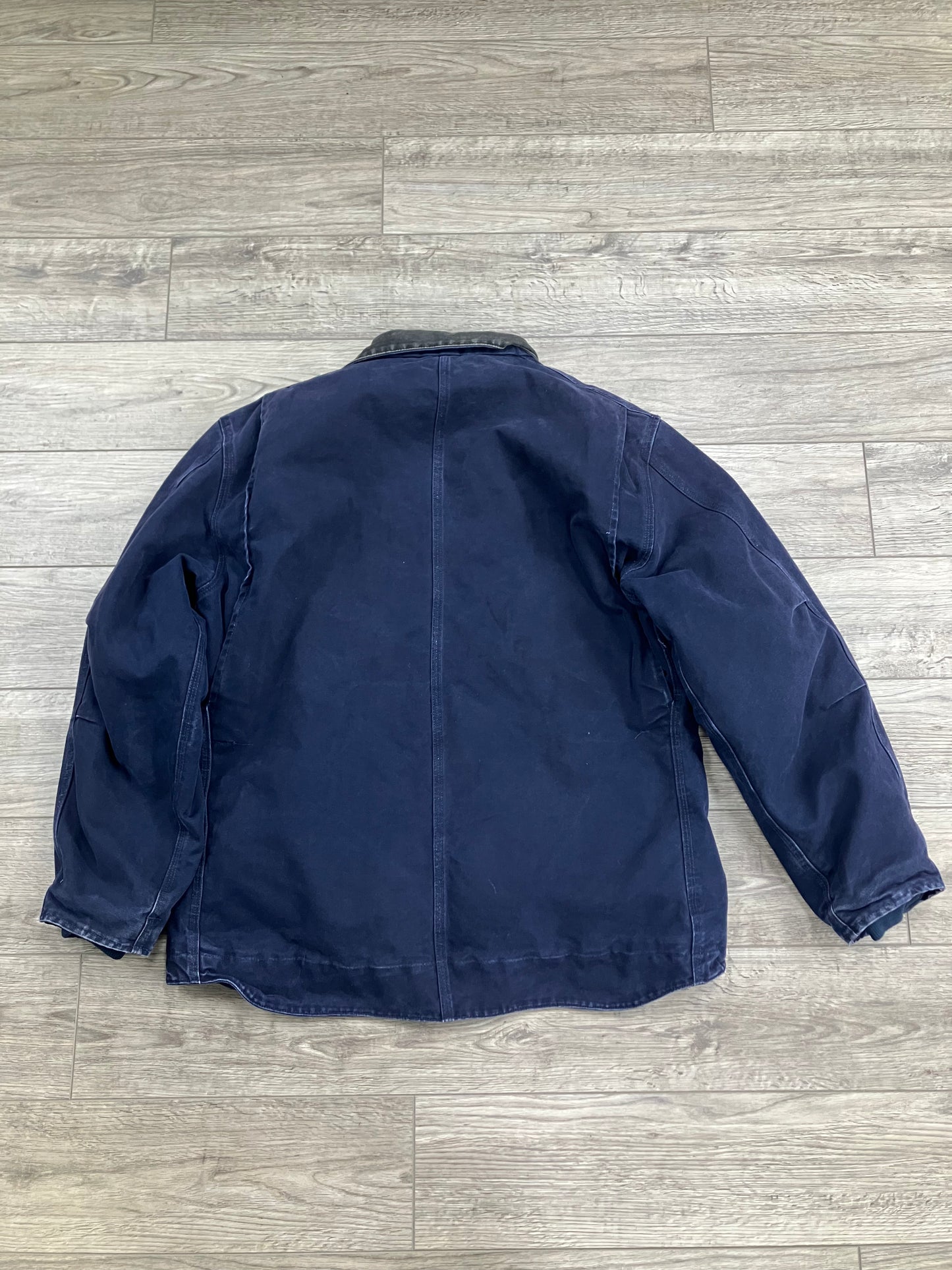 L-Carhartt Detroit Jacket Blue