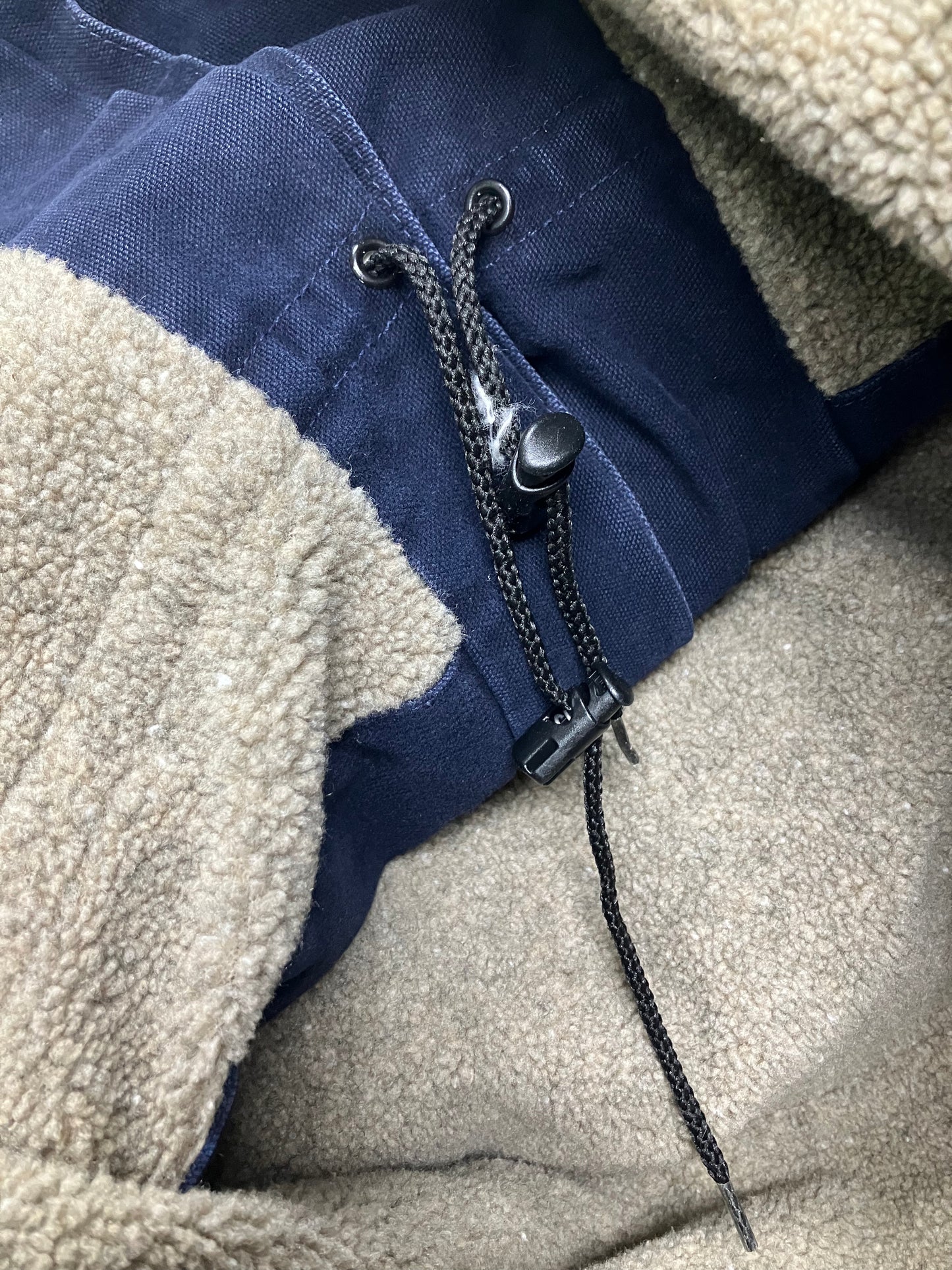 L-Carhartt Detroit Jacket Blue