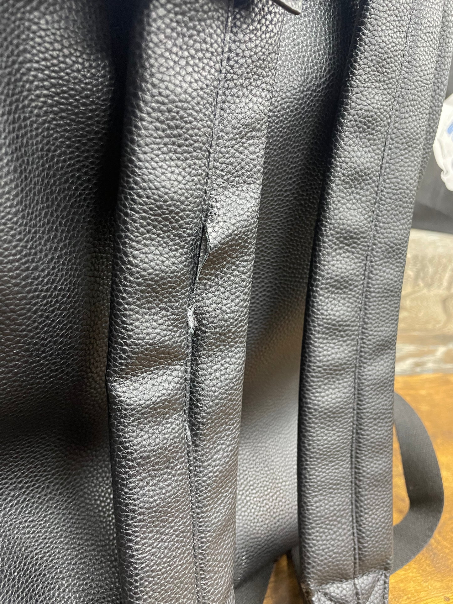 Polo Ralph Lauren Black Leather Bag