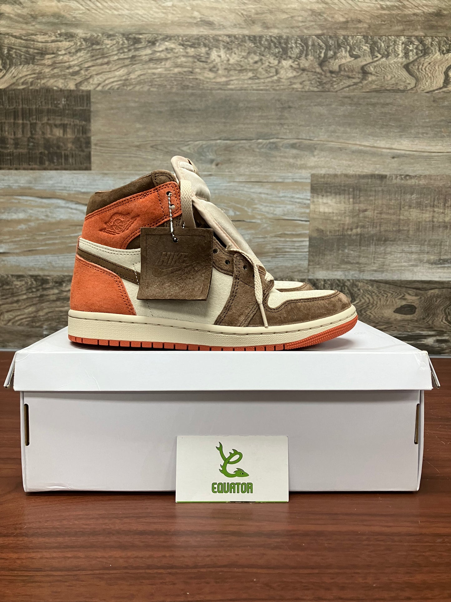 Jordan 1 Retro High OG SP Dusted Clay Size 7W/5.5M