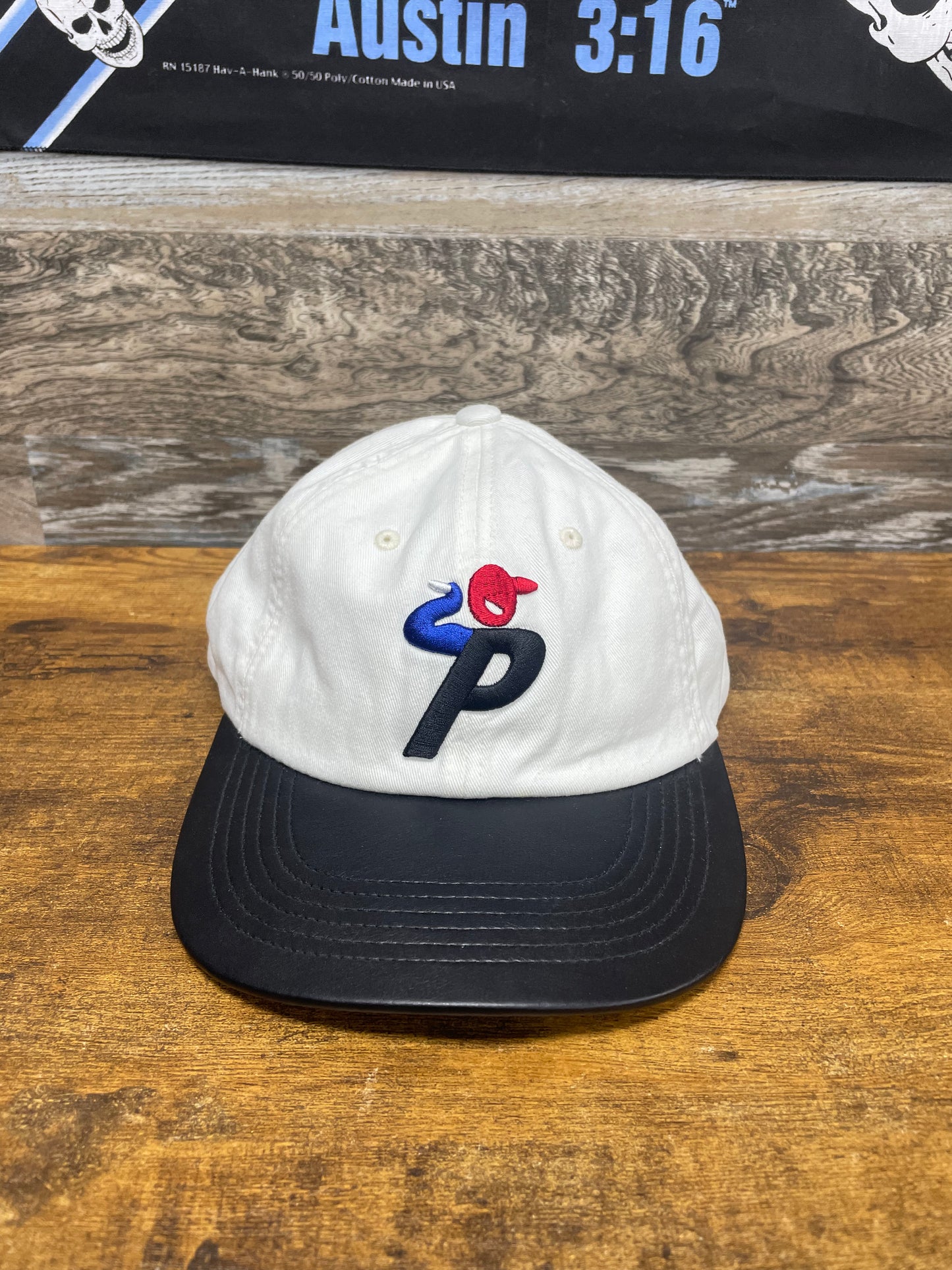 OS - Palace Faux Leather Bunning Man Snapback
