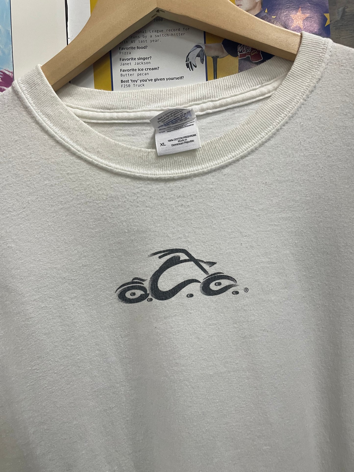 Orange County Choppers White Dagger Tee XL
