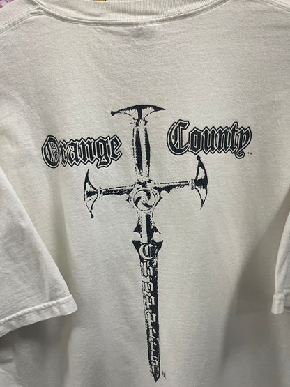 Orange County Choppers White Dagger Tee XL