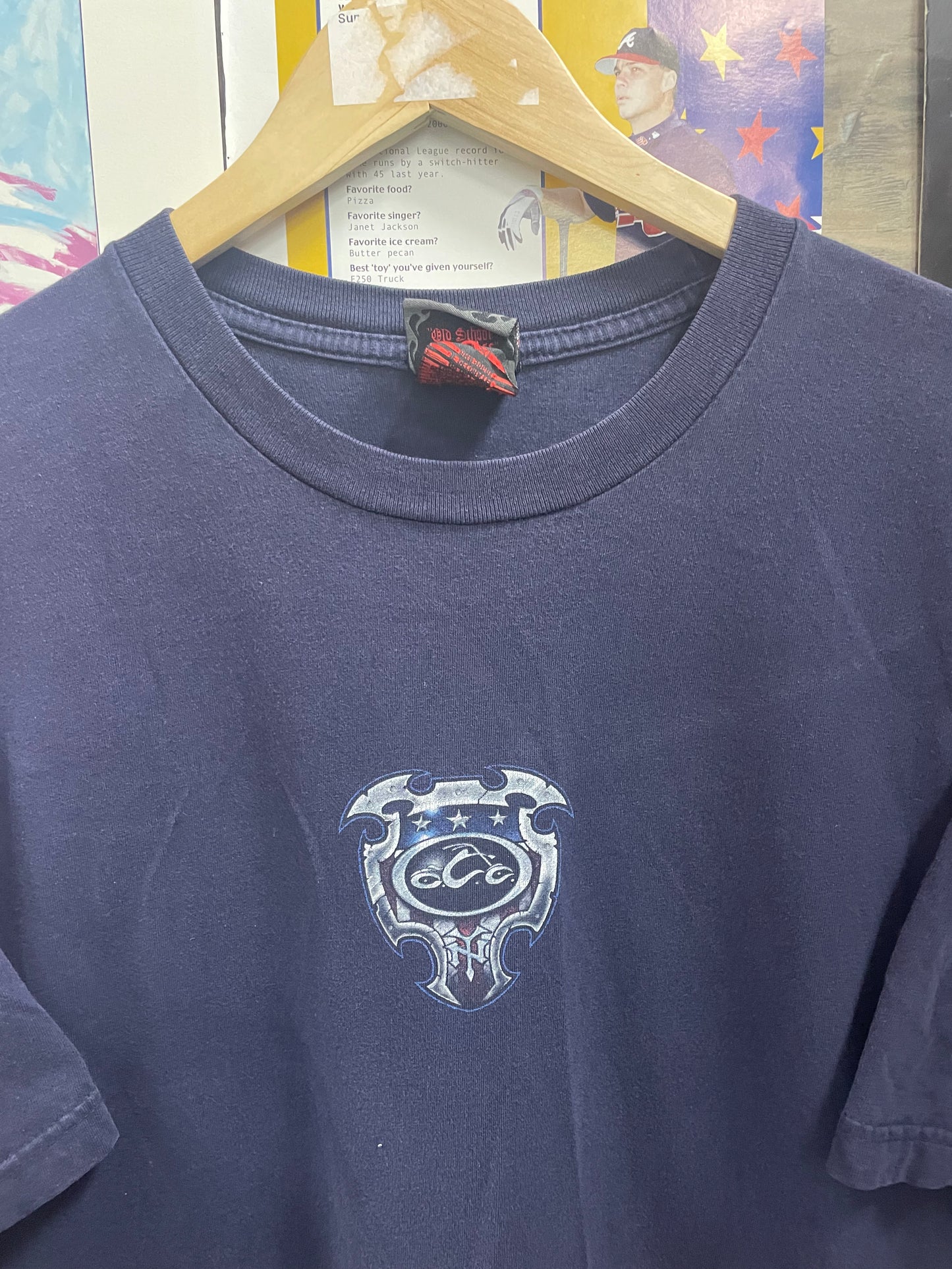 Orange County Choppers Navy Dagger Tee - XL