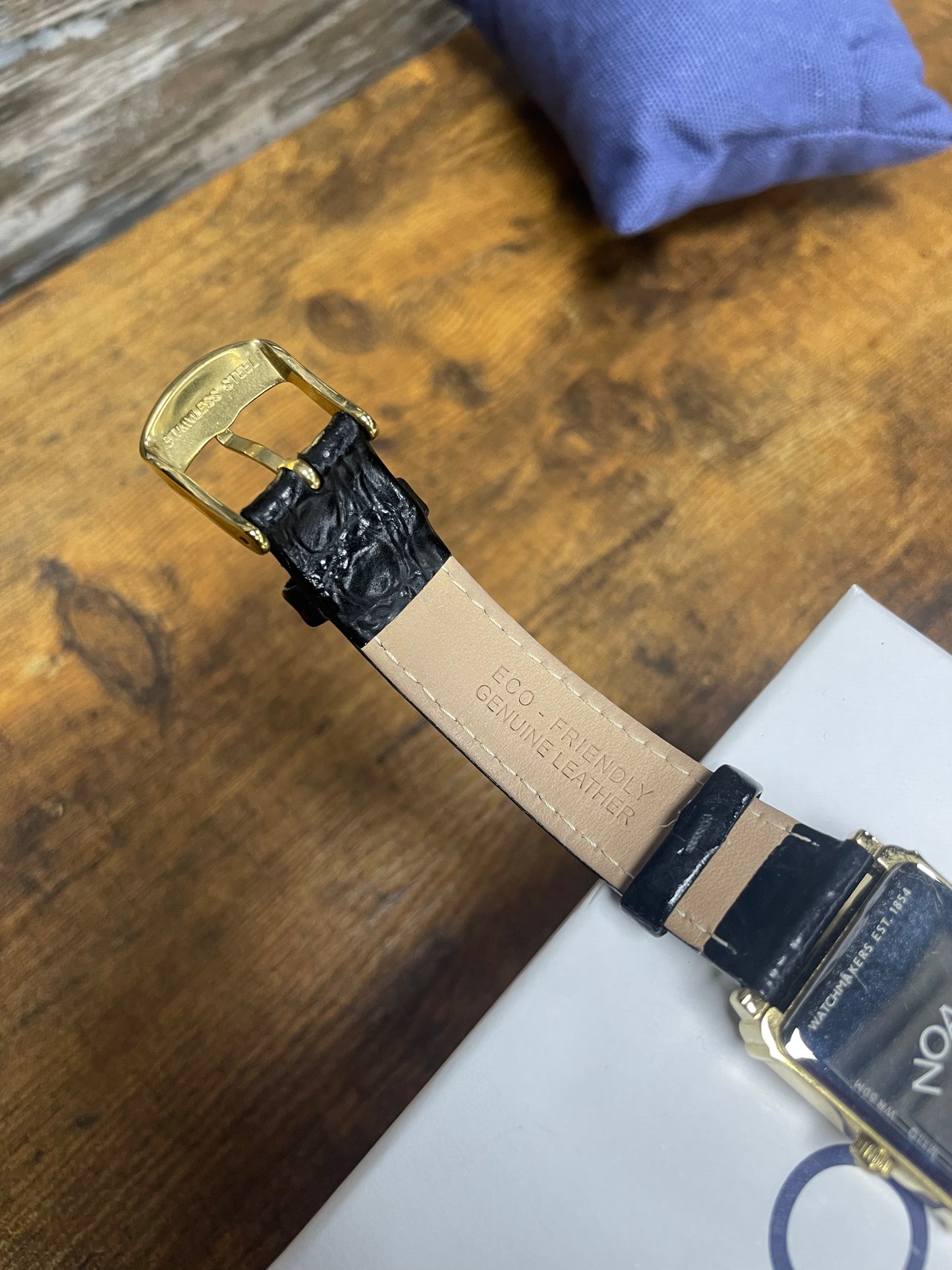 Timex x Noah Sun and Moon Watch – Black/Gold