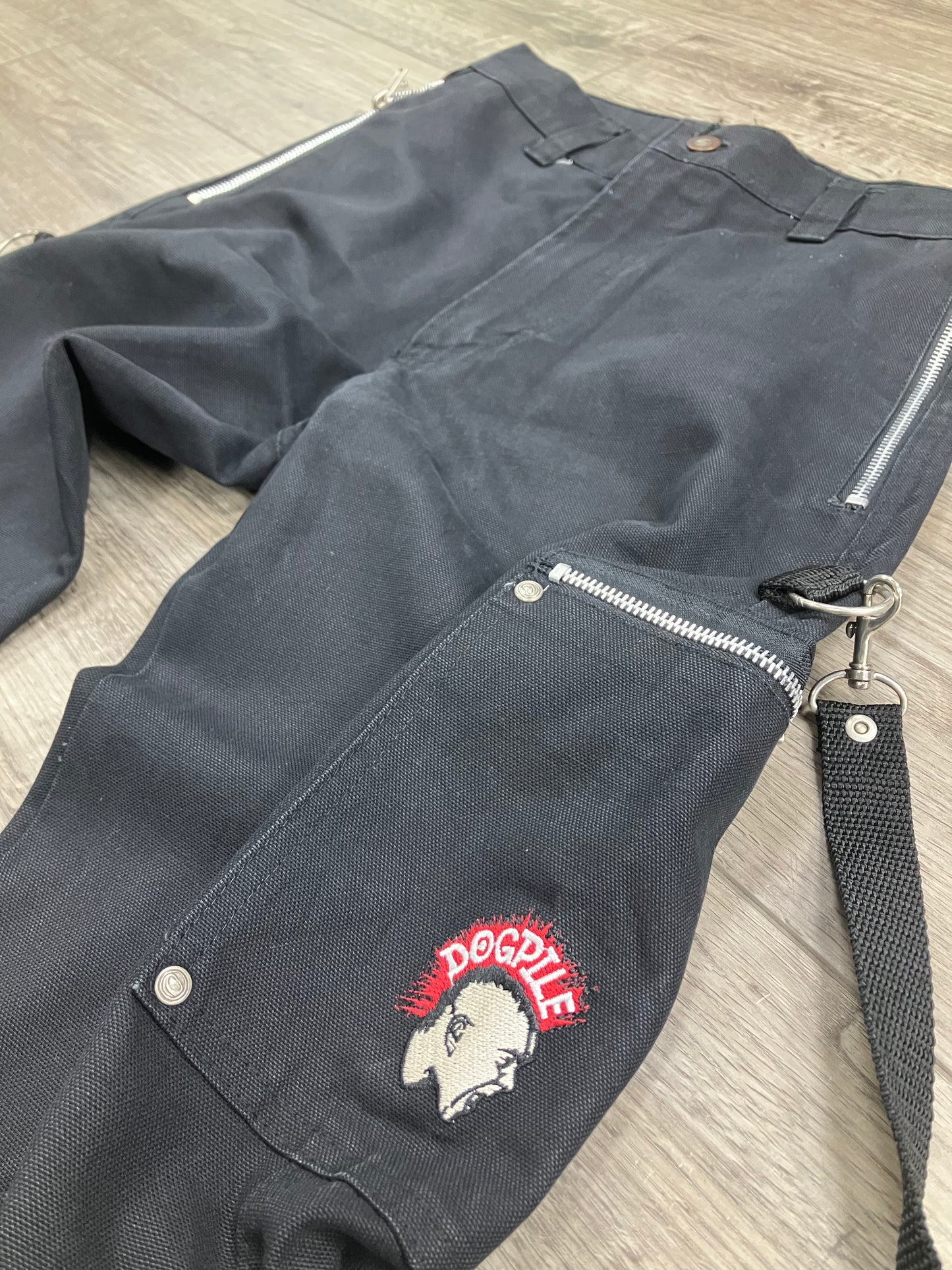 30-Dogpile Bondage Strap Pants
