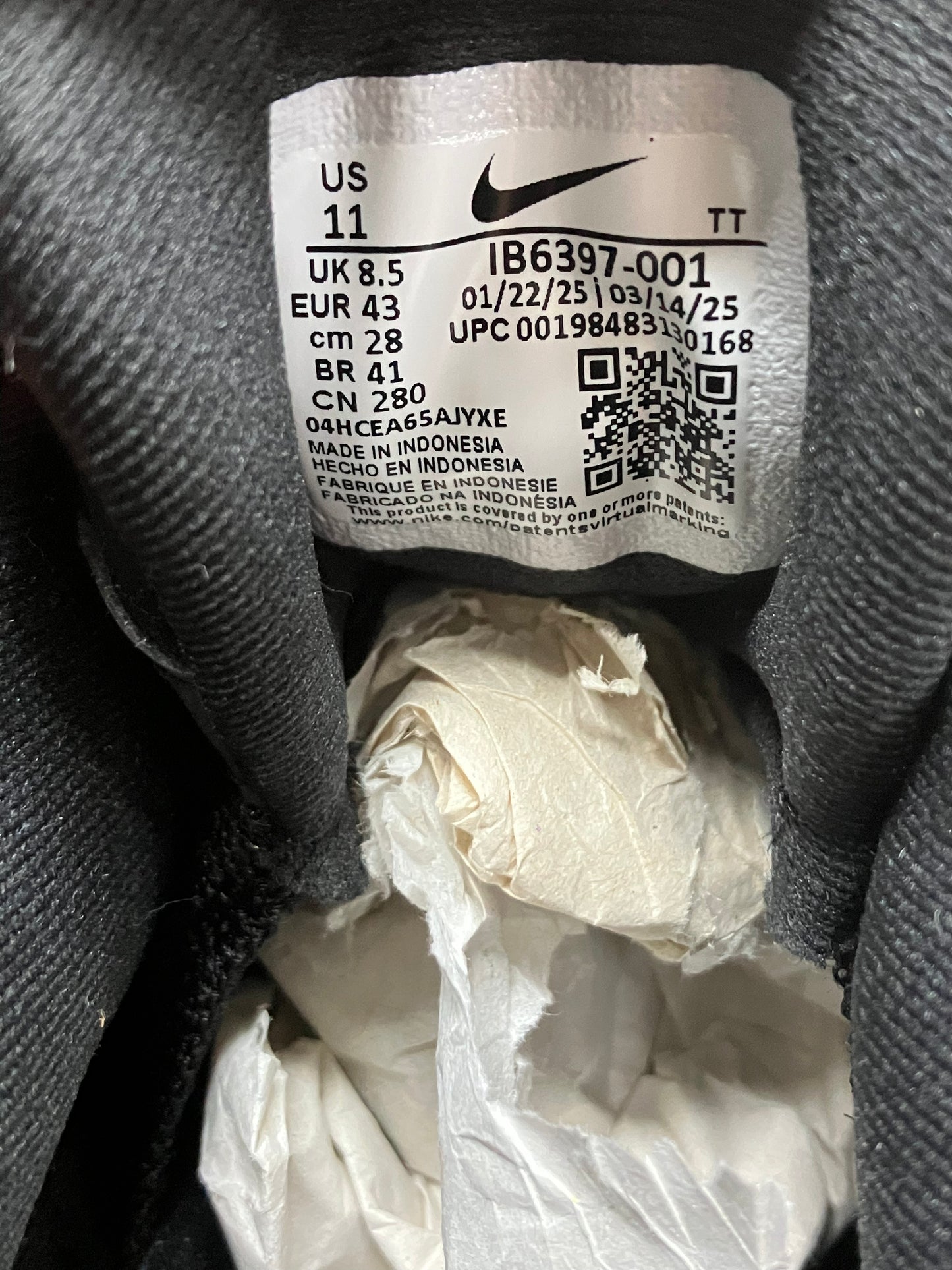 11W-Nike Air Max 95 Big Bubble Black/Metallic Silver