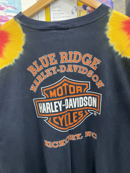 Vintage Harley Tie-Dye Long-Sleeve Tee XXL