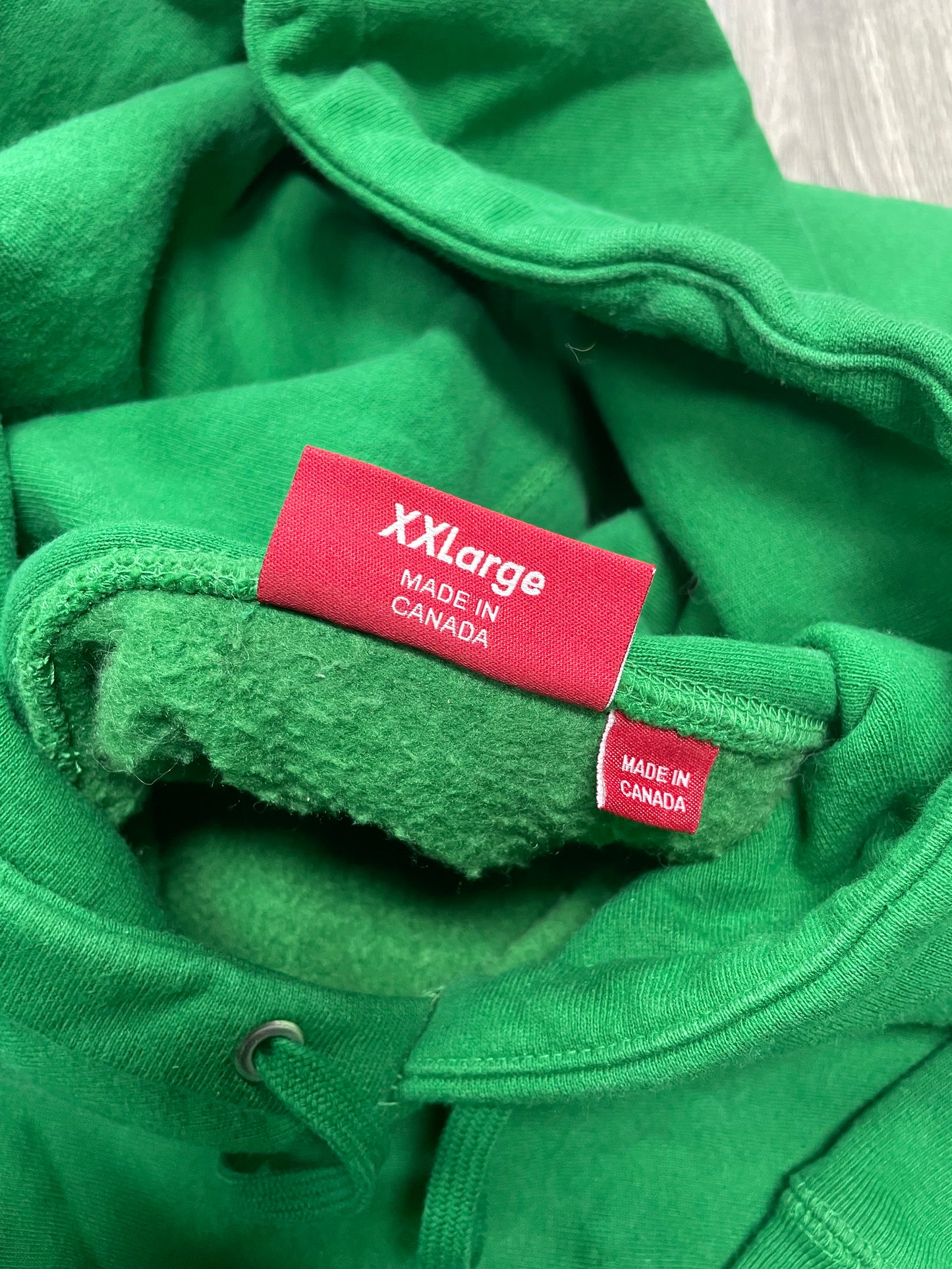 XXL - Supreme Green Box Logo Sweatshirt Hoodie