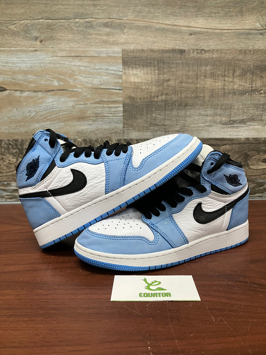 Jordan 1 Retro High OG University Blue GS Size 6Y