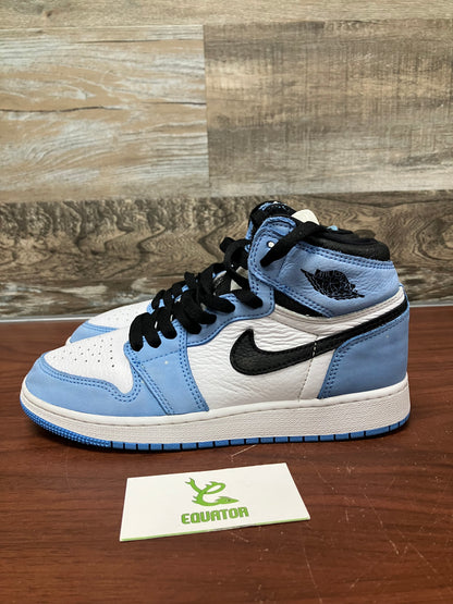 Jordan 1 Retro High OG University Blue GS Size 6Y