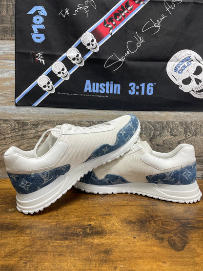 10 - Louis Vuitton Denim Monogram Run Away Sneaker