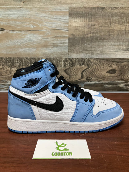 Jordan 1 Retro High OG University Blue GS Size 6Y