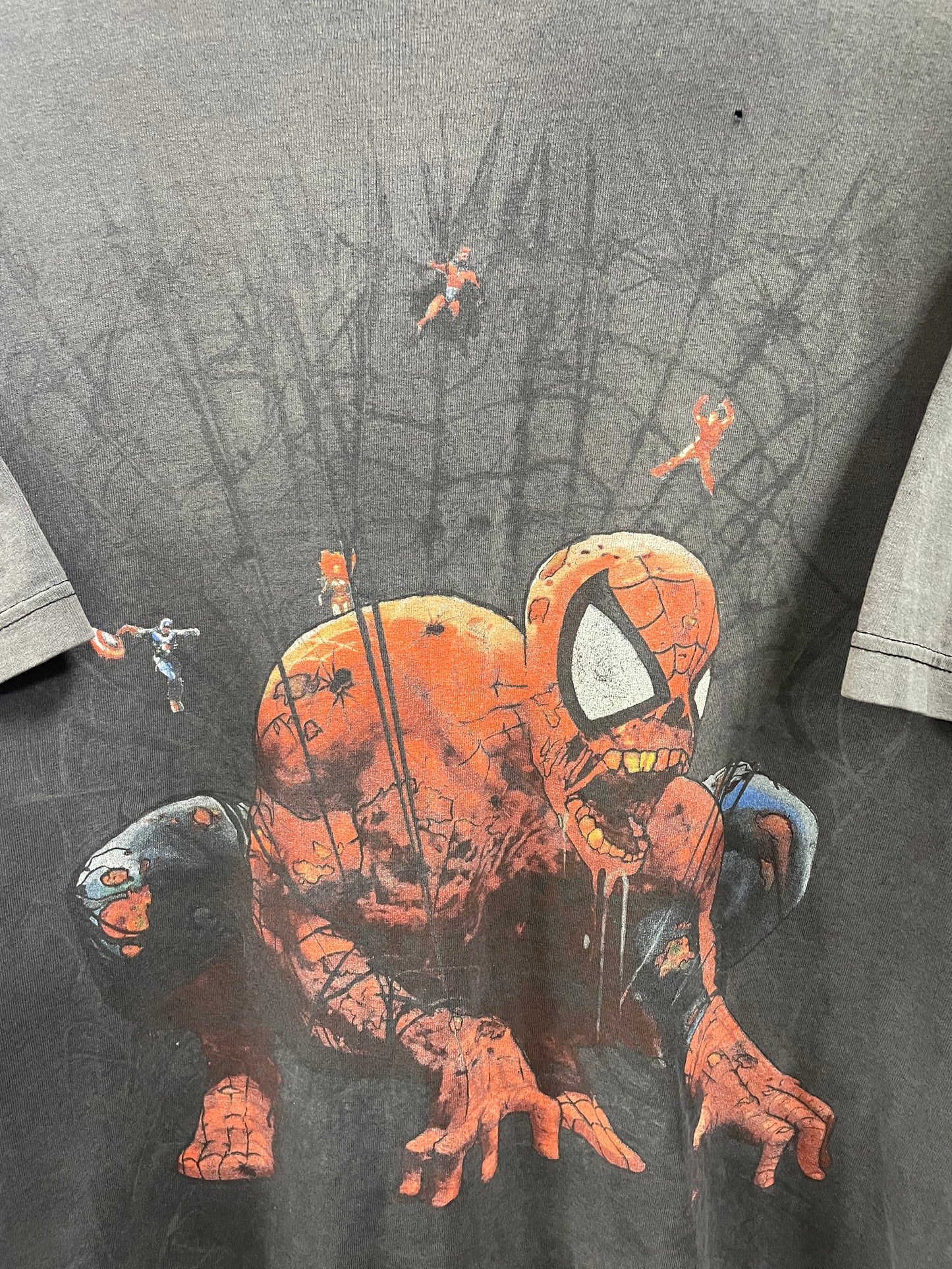 Marvel Zombie Spider-Man Tee L
