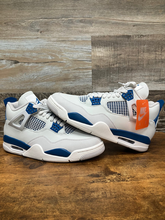 9.5-Air Jordan 4 Military Blue