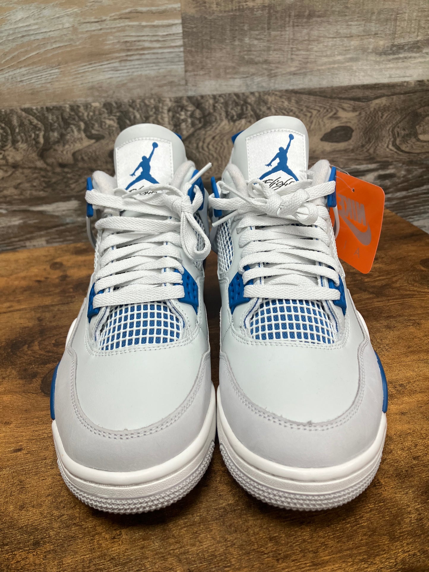 9.5-Air Jordan 4 Military Blue