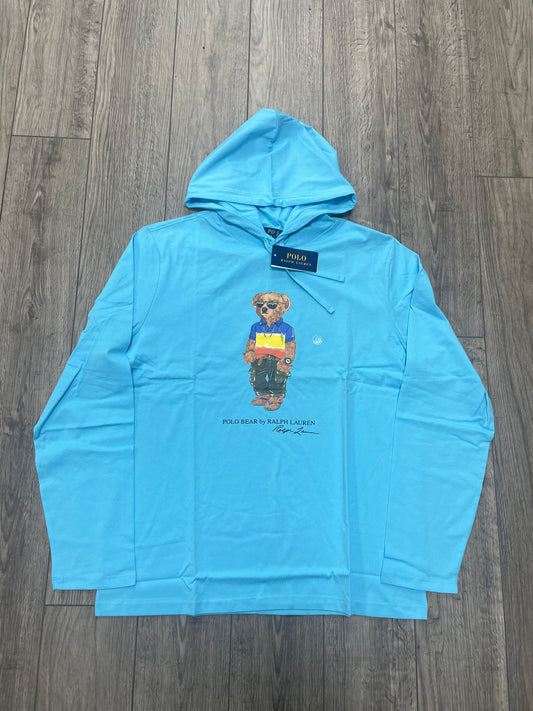 Polo Ralph Lauren Polo Bear Hooded Tee-L