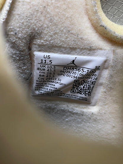 11.5-Air Jordan 5 Off-White Sail