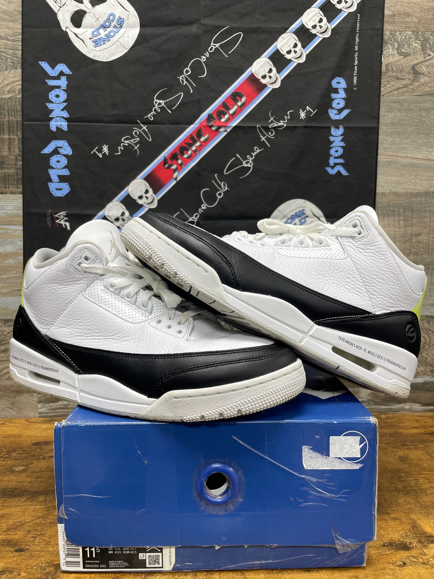 11.5-Air Jordan 3 Fragment Design