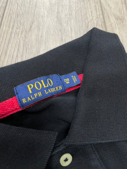 2XB-Ralph Lauren 1967 Marine Supply Black Polo
