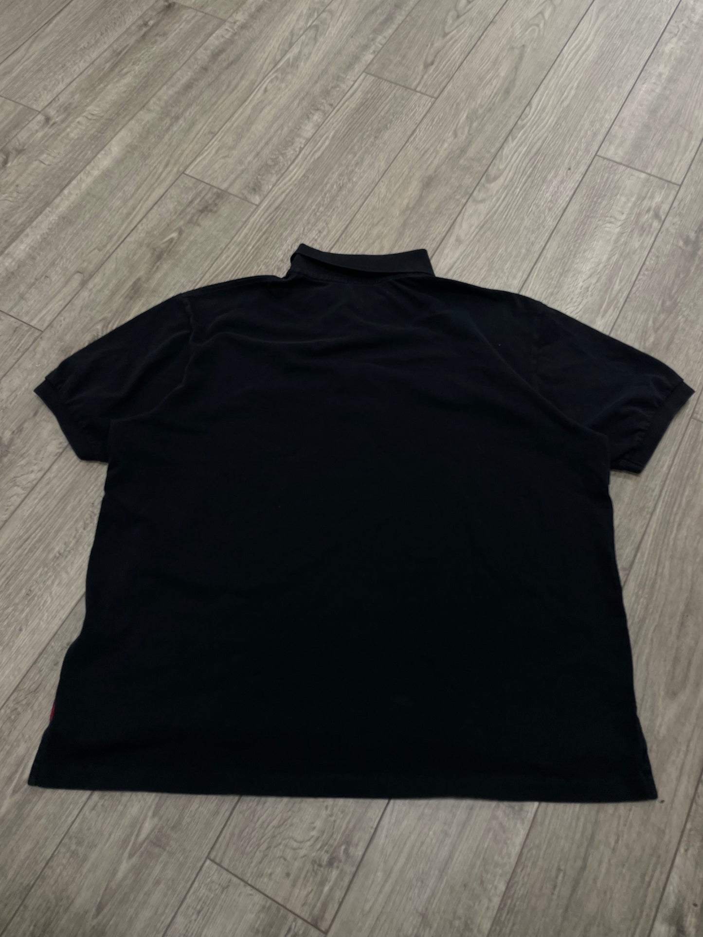 2XB-Ralph Lauren 1967 Marine Supply Black Polo