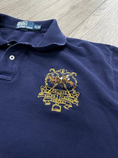 XL-Ralph Lauren International Challenge Cup Navy Polo