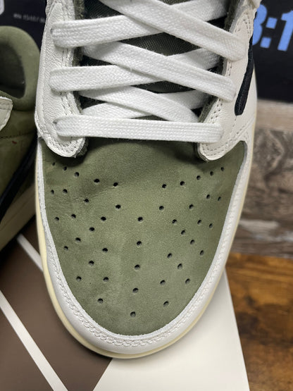 11.5-Jordan 1 Retro Low Travis Scott Medium Olive