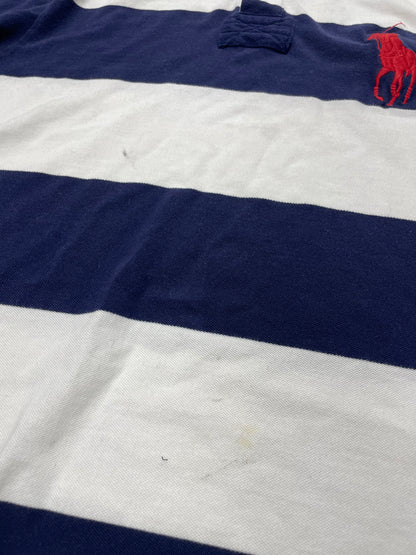 2XL-Ralph Lauren Striped USA Flag Polo