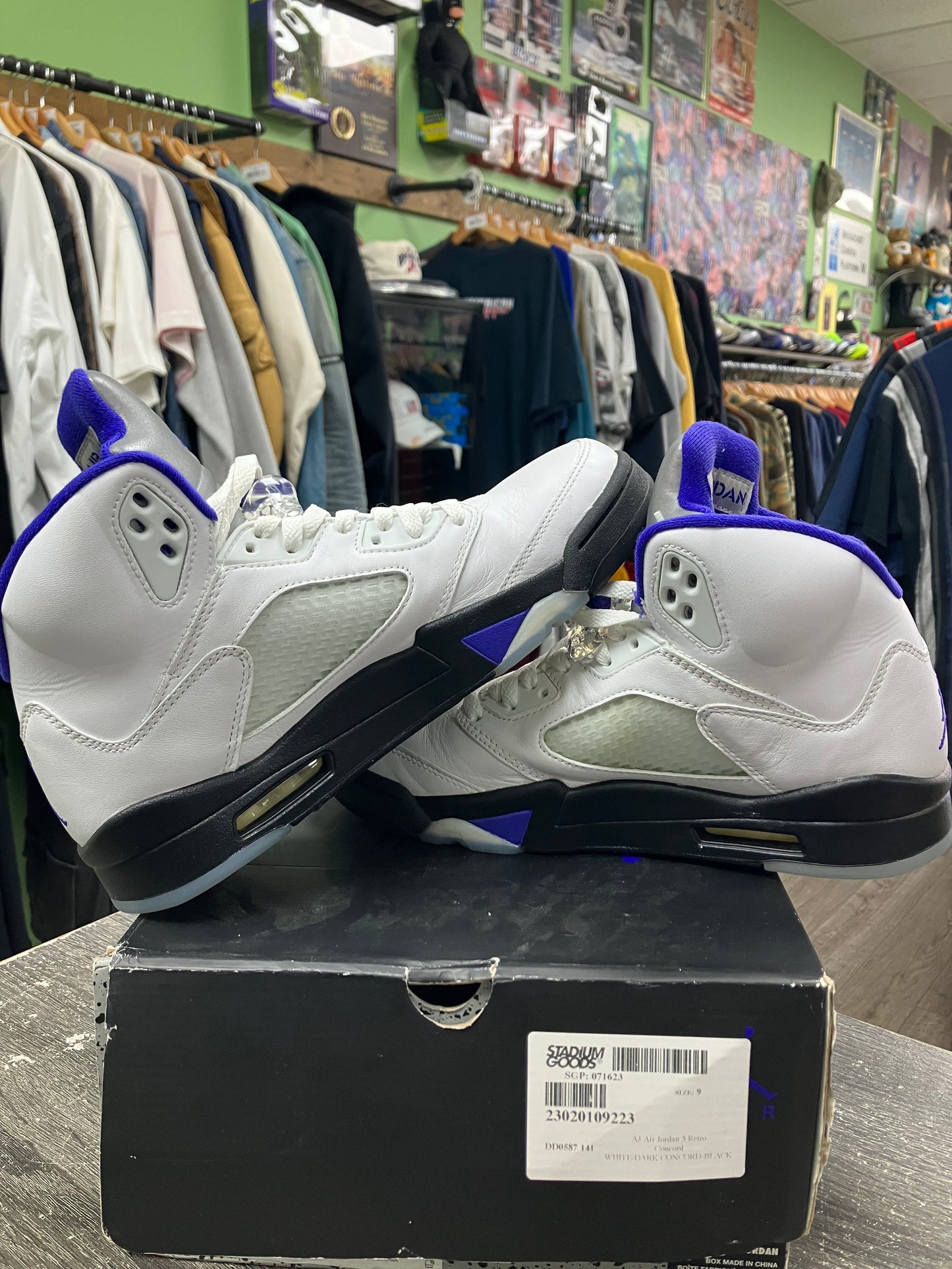 9-Air Jordan 5 Concord