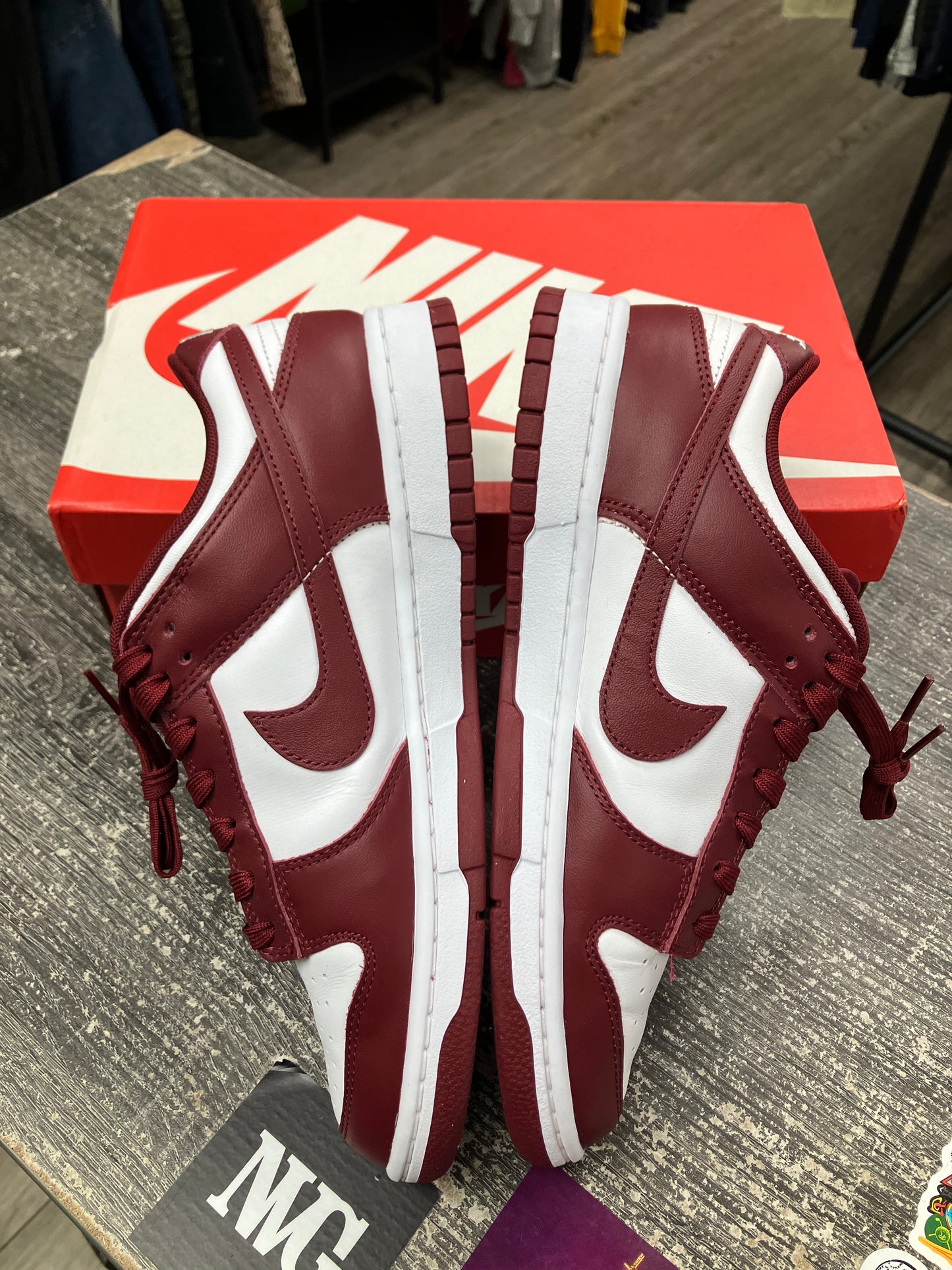 9-Nike Dunk Low Team Red