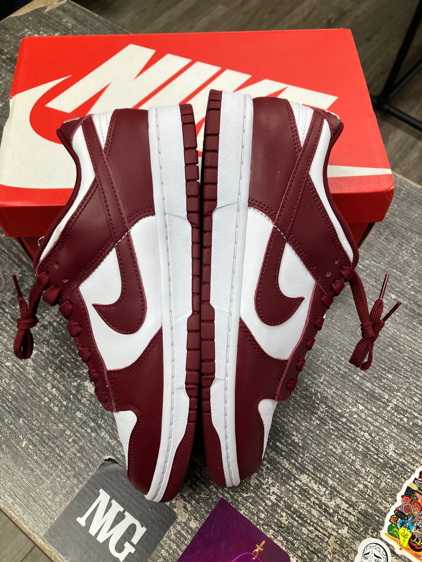 9-Nike Dunk Low Team Red