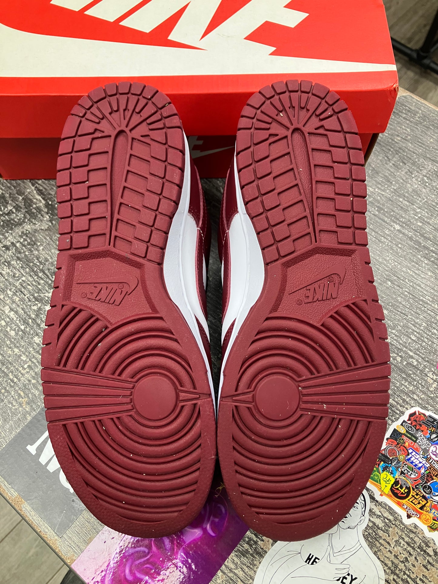 9-Nike Dunk Low Team Red