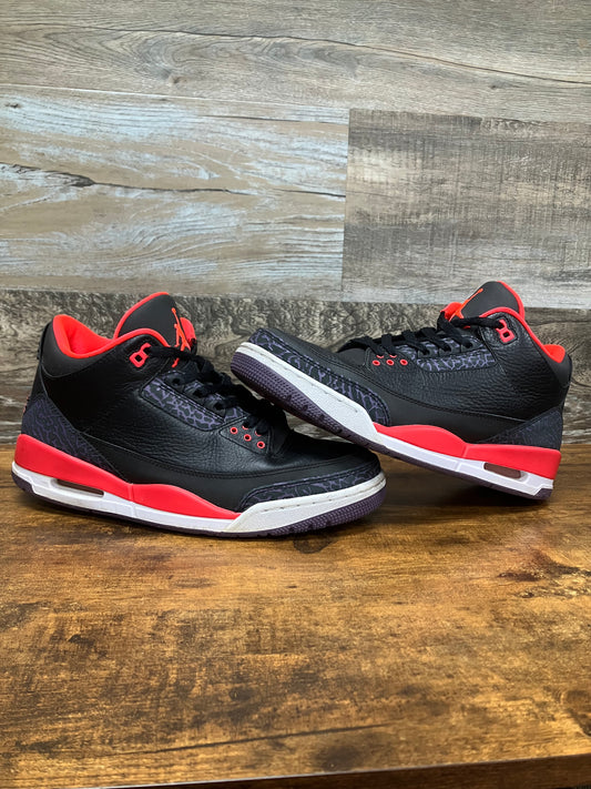 Jordan 3 Crimson Size 10