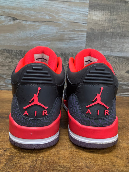 Jordan 3 Crimson Size 10