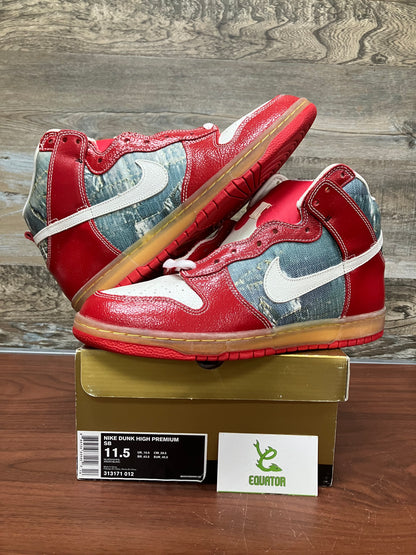 Nike SB Dunk High Shoe Goo Size 11.5