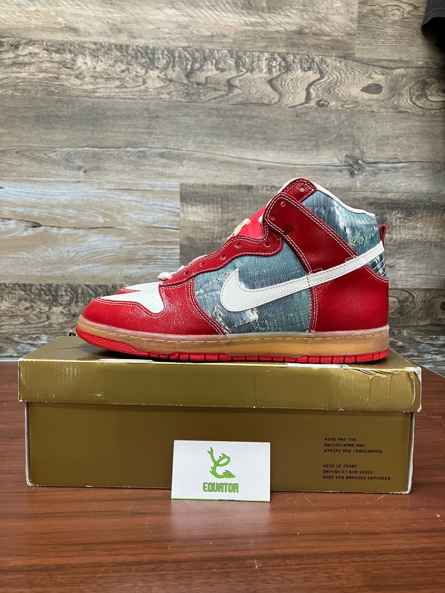 Nike SB Dunk High Shoe Goo Size 11.5