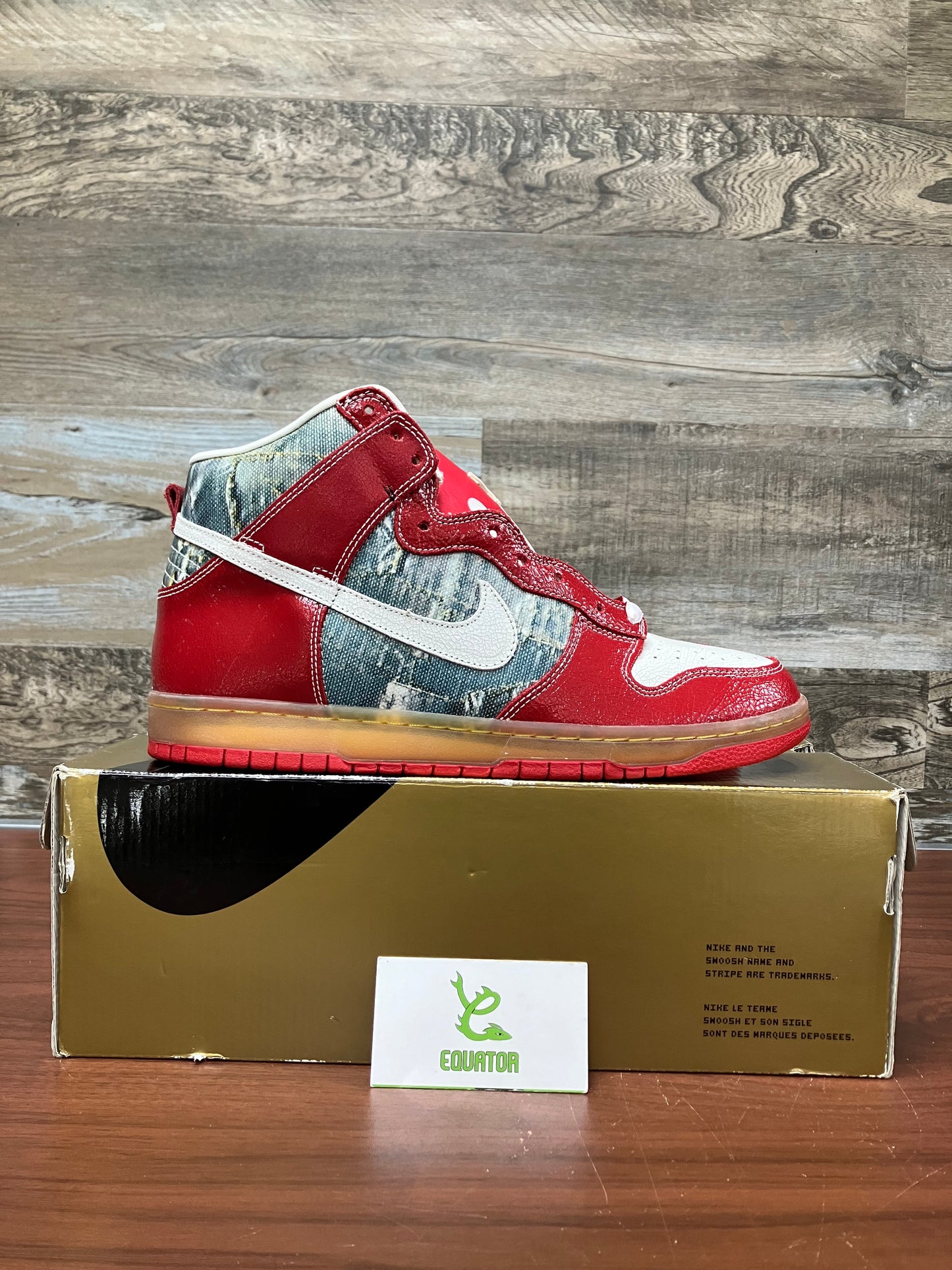 Nike SB Dunk High Shoe Goo Size 11.5