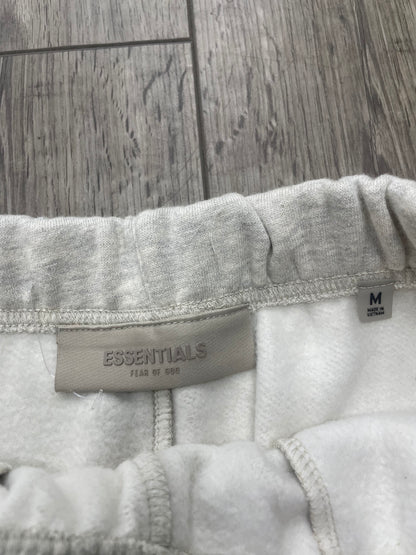 M-Fear of God Essentials Light Oatmeal Sweatshort
