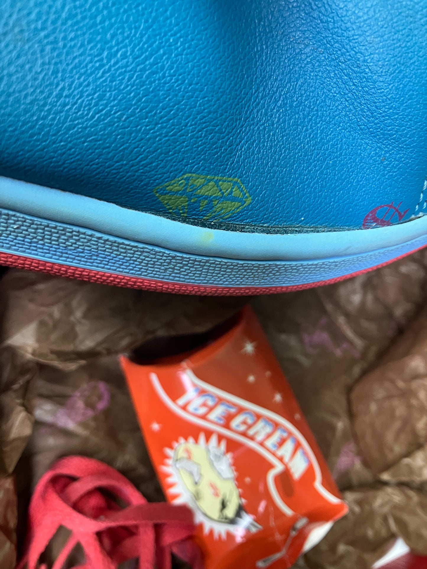 8.5-Billionaire Boys Club Reebok  Ice Cream Board Flip “Diamonds & Dollars”