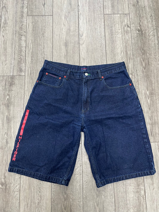 36 - Vintage Tommy Jeans Blue Denim Shorts