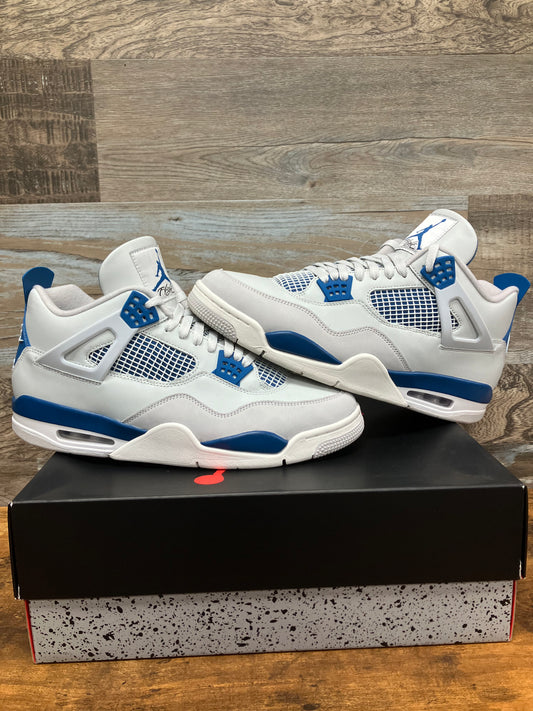 13-Air Jordan 4 military blue